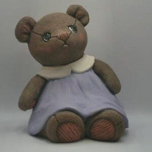 G2606 Bear Girl in Dress