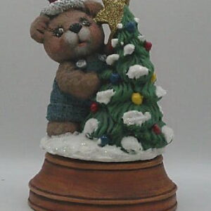 G2955 Christmas Tree Bear Music Box